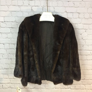 J.E. Goodman Furs | Real Raccoon Fur Coat Vintage